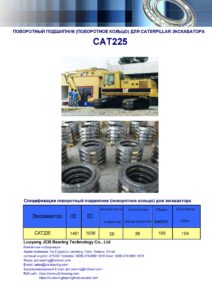 поворотный подшипник (поворотное кольцо) для caterpillar экскаватора CAT225