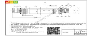 поворотный подшипник (поворотное кольцо) для volvo экскаватора EC240